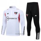 Sweatshirt Tracksuit Sao Paulo 23/24 White