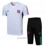 Tracksuit Bayern Munich Short Sleeve 23/24 White - Shorts