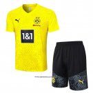 Tracksuit Borussia Dortmund Short Sleeve 23/24 Yellow - Shorts