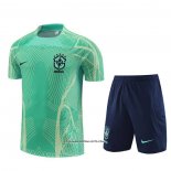 Tracksuit Brazil Short Sleeve 22/23 Green - Shorts