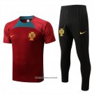 Tracksuit Portugal Short Sleeve 22/23 Red