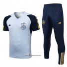 Tracksuit Spain Short Sleeve 22/23 Blue