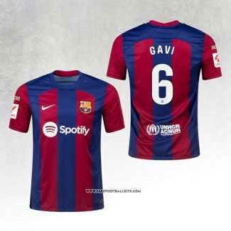 Barcelona Player Gavi Home Shirt 23/24