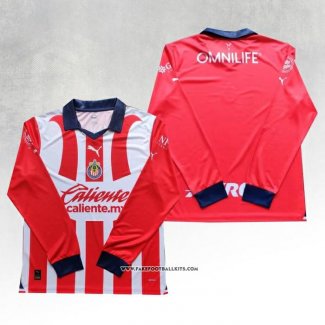 Guadalajara Home Shirt Long Sleeve 23/24