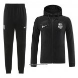 Hooded Tracksuit Barcelona 22/23 Black