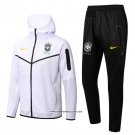 Hooded Tracksuit Brazil 22/23 White