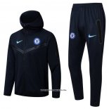 Hooded Tracksuit Chelsea 22/23 Blue