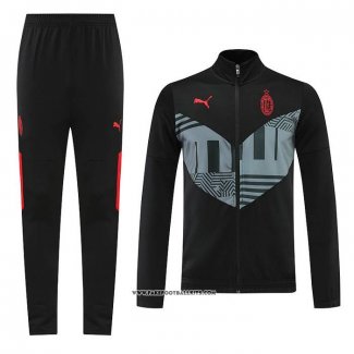 Jacket Tracksuit AC Milan 22/23 Black