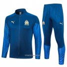 Jacket Tracksuit Olympique Marseille 23/24 Blue Oscuro