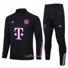 Sweatshirt Tracksuit Bayern Munich 23/24 Black