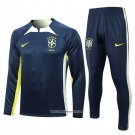 Sweatshirt Tracksuit Brazil 23/24 Blue