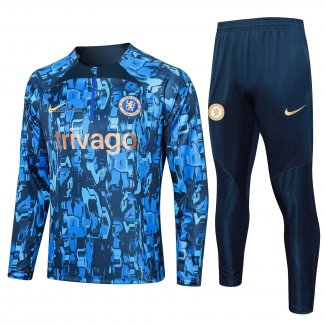 Sweatshirt Tracksuit Chelsea 23/24 Blue