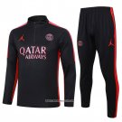 Sweatshirt Tracksuit Paris Saint-Germain Jordan 23/24 Black