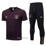 Tracksuit Germany Short Sleeve 22/23 Brown