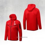 Chaqueta con Capucha del Liverpool 22/23 Red