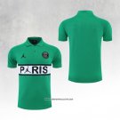 Paris Saint-Germain Jordan Shirt Polo 22/23 Green