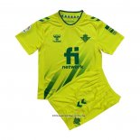 Real Betis Goalkeeper Shirt Kid 22/23 Yellow
