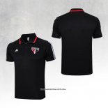 Sao Paulo Shirt Polo 23/24 Black
