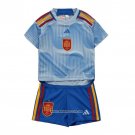 Spain Away Shirt Kid 2022