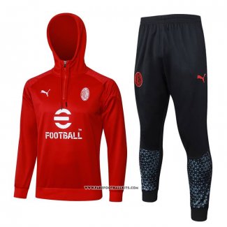 Sweatshirt Tracksuit AC Milan 23/24 Red