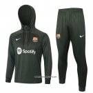 Sweatshirt Tracksuit Barcelona 23/24 Green Oscuro