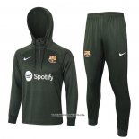 Sweatshirt Tracksuit Barcelona 23/24 Green Oscuro