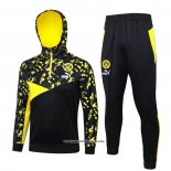 Sweatshirt Tracksuit Borussia Dortmund 23/24 Black and Yellow