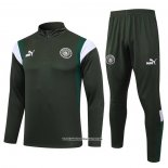 Sweatshirt Tracksuit Manchester City 23/24 Green