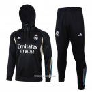 Sweatshirt Tracksuit Real Madrid 23/24 Black and White