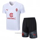 Tracksuit AC Milan Short Sleeve 23/24 White - Shorts