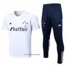 Tracksuit Cruzeiro Short Sleeve 23/24 White