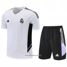 Tracksuit Real Madrid Short Sleeve 22/23 White - Shorts