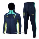 Hooded Tracksuit Brazil 22/23 Blue