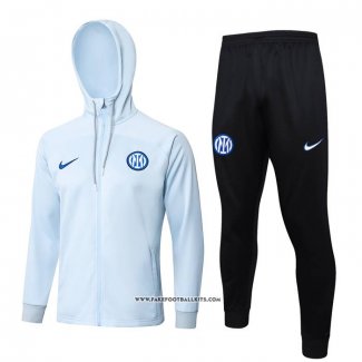 Hooded Tracksuit Inter Milan 23/24 Blue