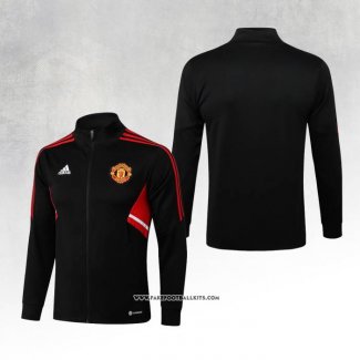 Jacket Manchester United 22/23 Black and Red