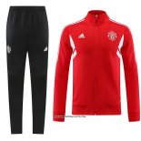 Jacket Tracksuit Manchester United 22/23 Red