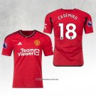 Manchester United Player Casemiro Home Shirt 23/24