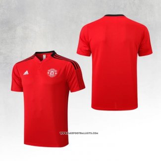 Manchester United Shirt Polo 22/23 Red