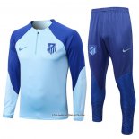 Sweatshirt Tracksuit Atletico Madrid 22/23 Blue