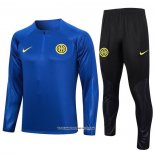Sweatshirt Tracksuit Inter Milan 23/24 Blue