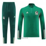 Sweatshirt Tracksuit Mexico 22/23 Green