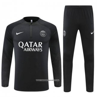 Sweatshirt Tracksuit Paris Saint-Germain 22/23 Black