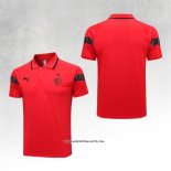 AC Milan Shirt Polo 23/24 Red