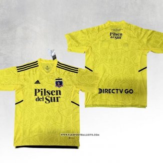 Colo-Colo Goalkeeper Shirt 2022 Yellow Thailand