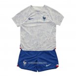 France Away Shirt Kid 2022