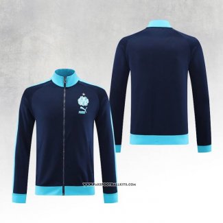 Jacket Olympique Marseille 23/24 Blue Oscuro