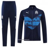 Jacket Tracksuit Olympique Marseille 22/23 Blue