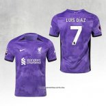 Liverpool Player Luis Diaz Third Shirt 23/24