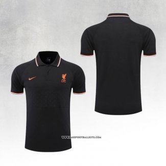 Liverpool Shirt Polo 22/23 Black