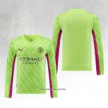 Manchester City Goalkeeper Shirt Long Sleeve 23/24 Green